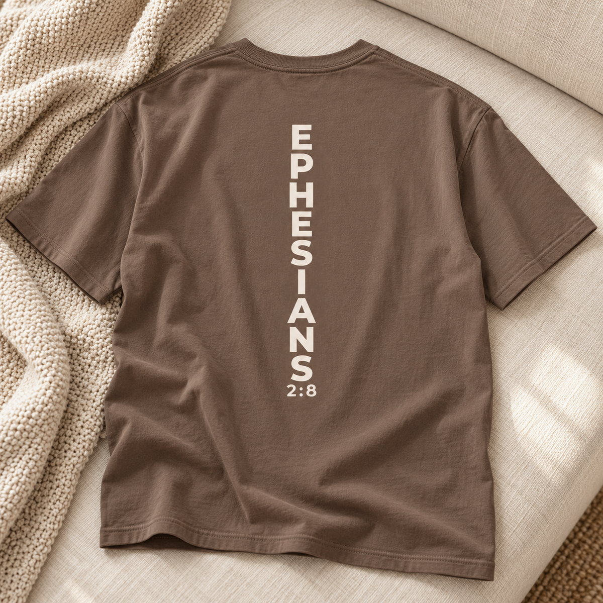 Ephesians 2:8. Grace Garment-Dyed Tee