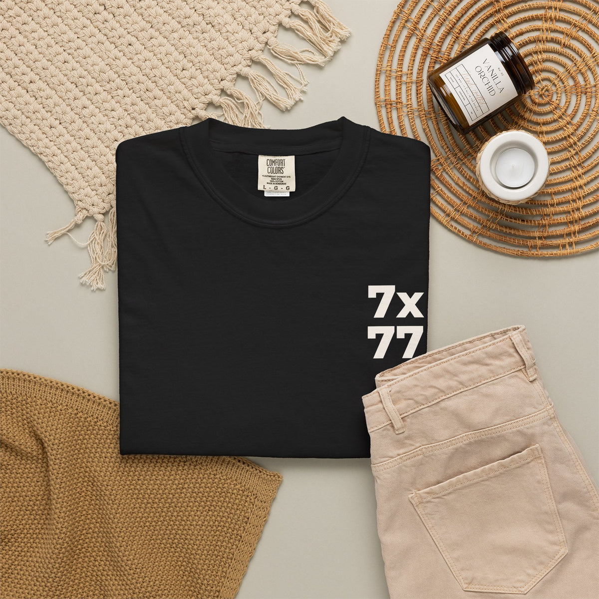 Matthew 18:22. Garment-Dyed Tee