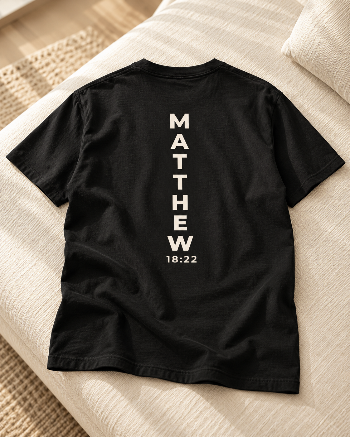 Matthew 18:22. Garment-Dyed Tee