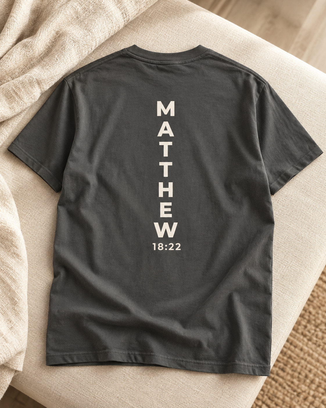 Matthew 18:22. Garment-Dyed Tee