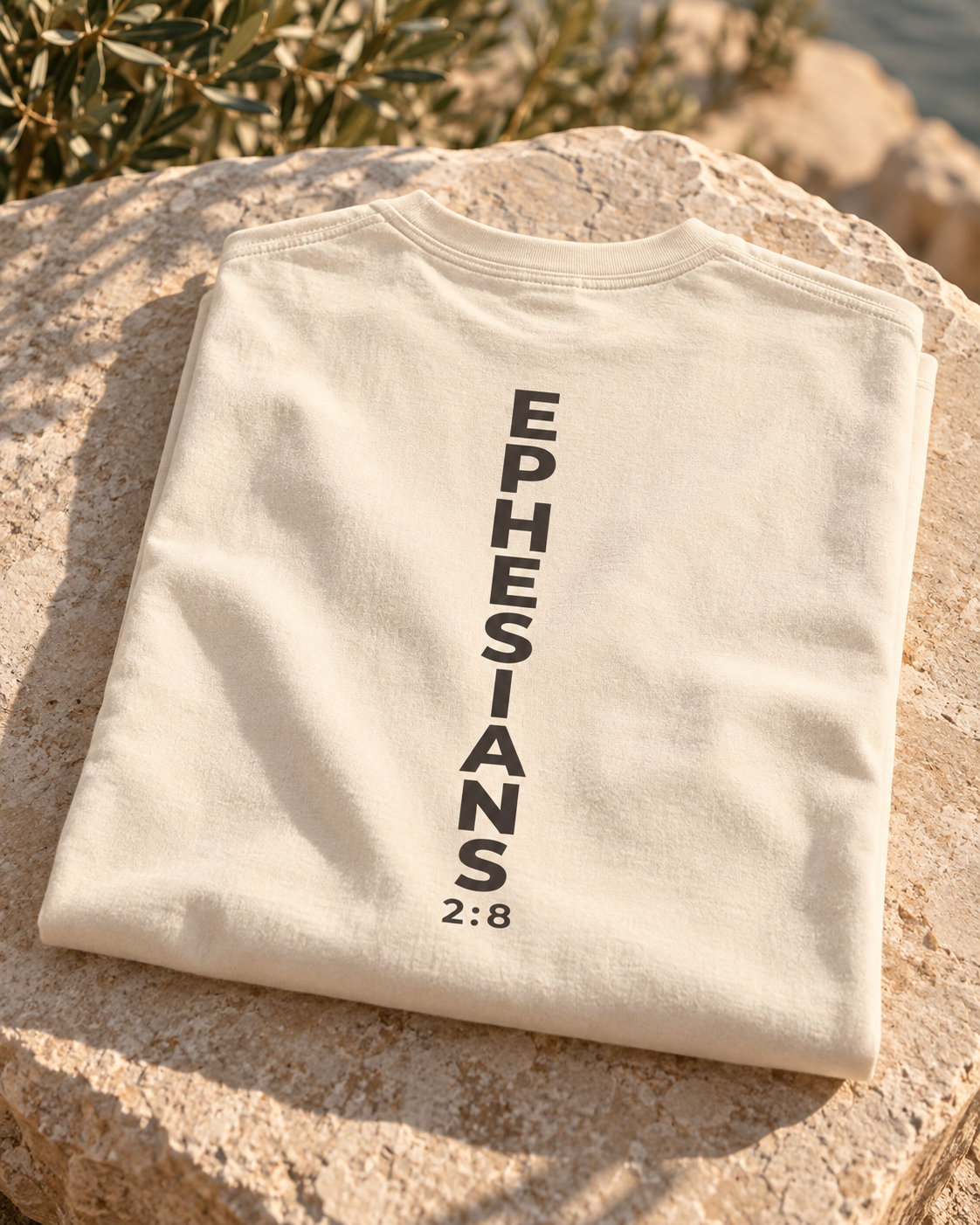 Ephesians 2:8. Grace Garment-Dyed Tee