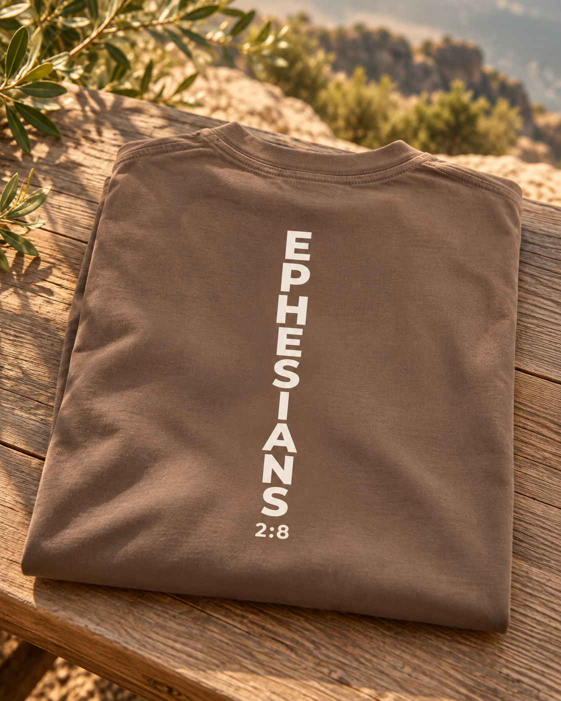 Ephesians 2:8. Grace Garment-Dyed Tee