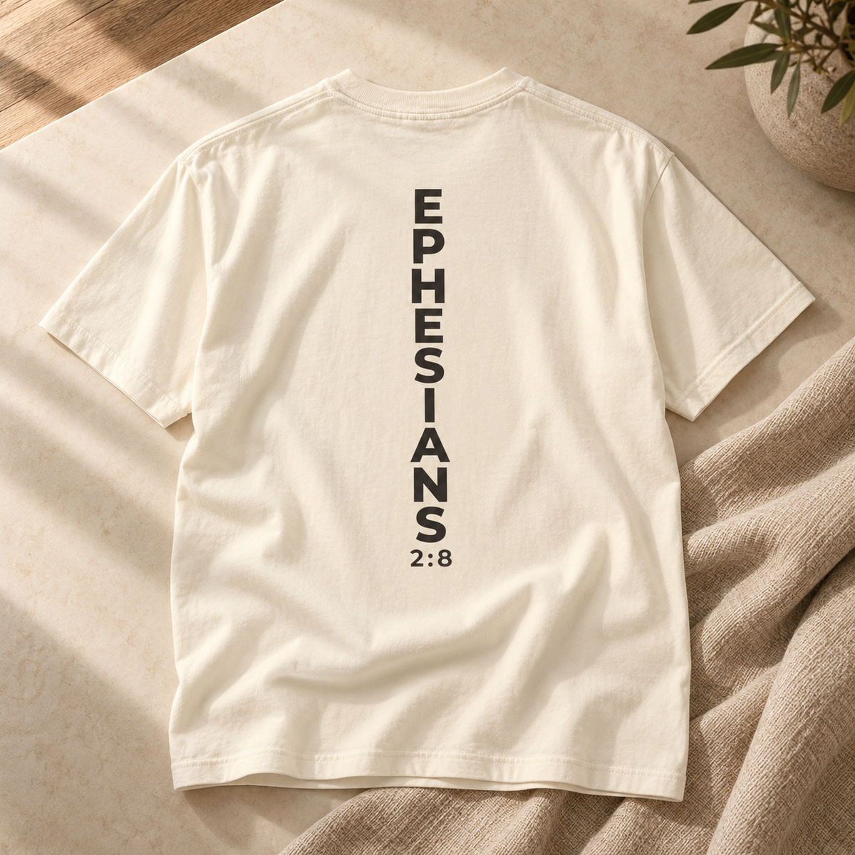 Ephesians 2:8. Grace Garment-Dyed Tee