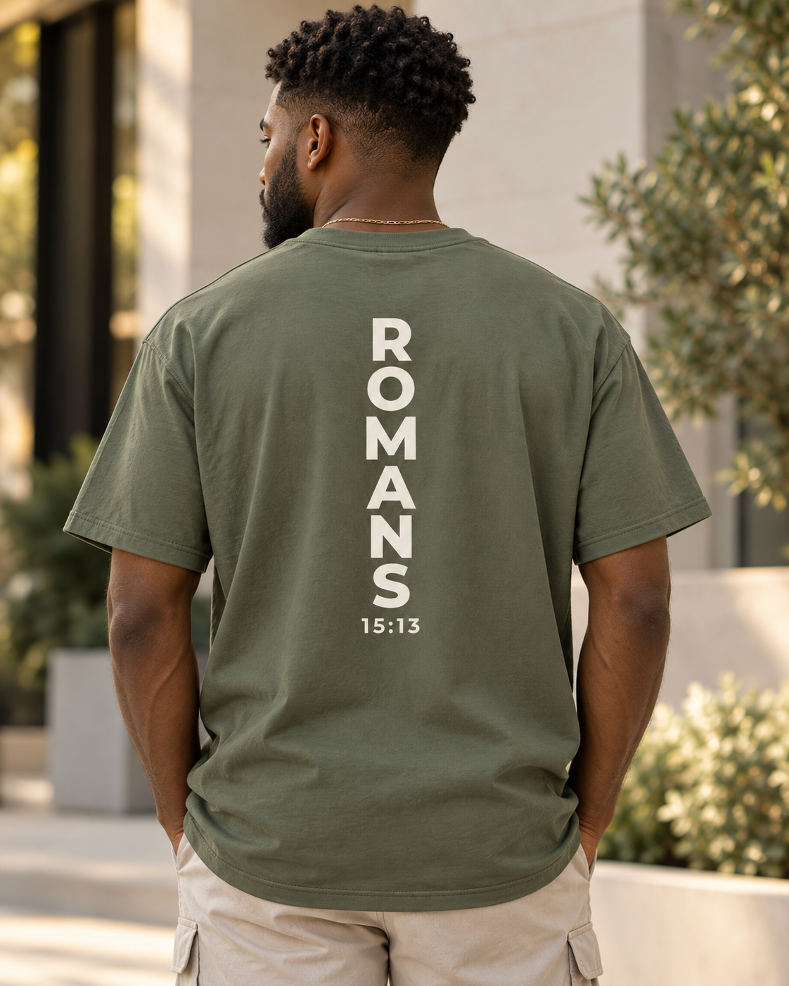 Romans 15:13. Hope Garment-Dyed Tee