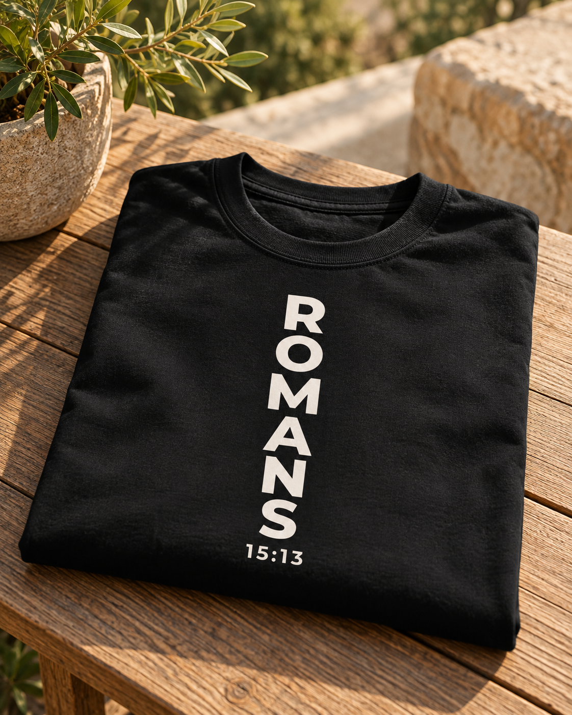 Romans 15:13. Hope Garment-Dyed Tee
