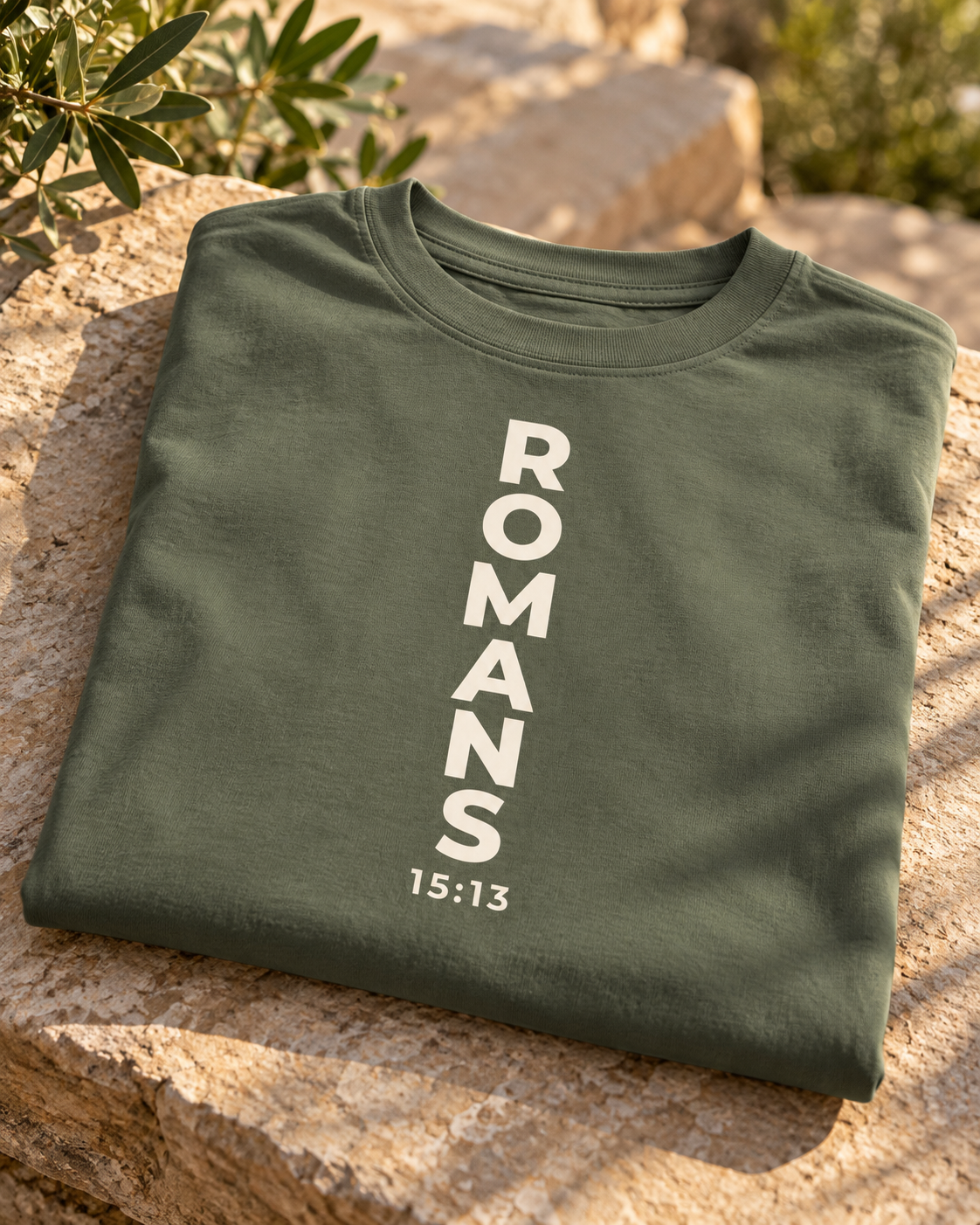 Romans 15:13. Hope Garment-Dyed Tee