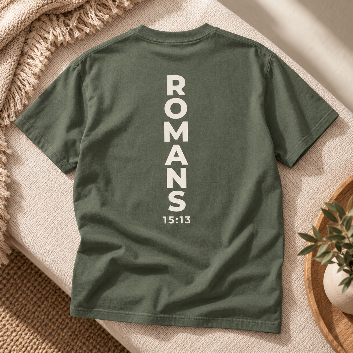 Romans 15:13. Hope Garment-Dyed Tee