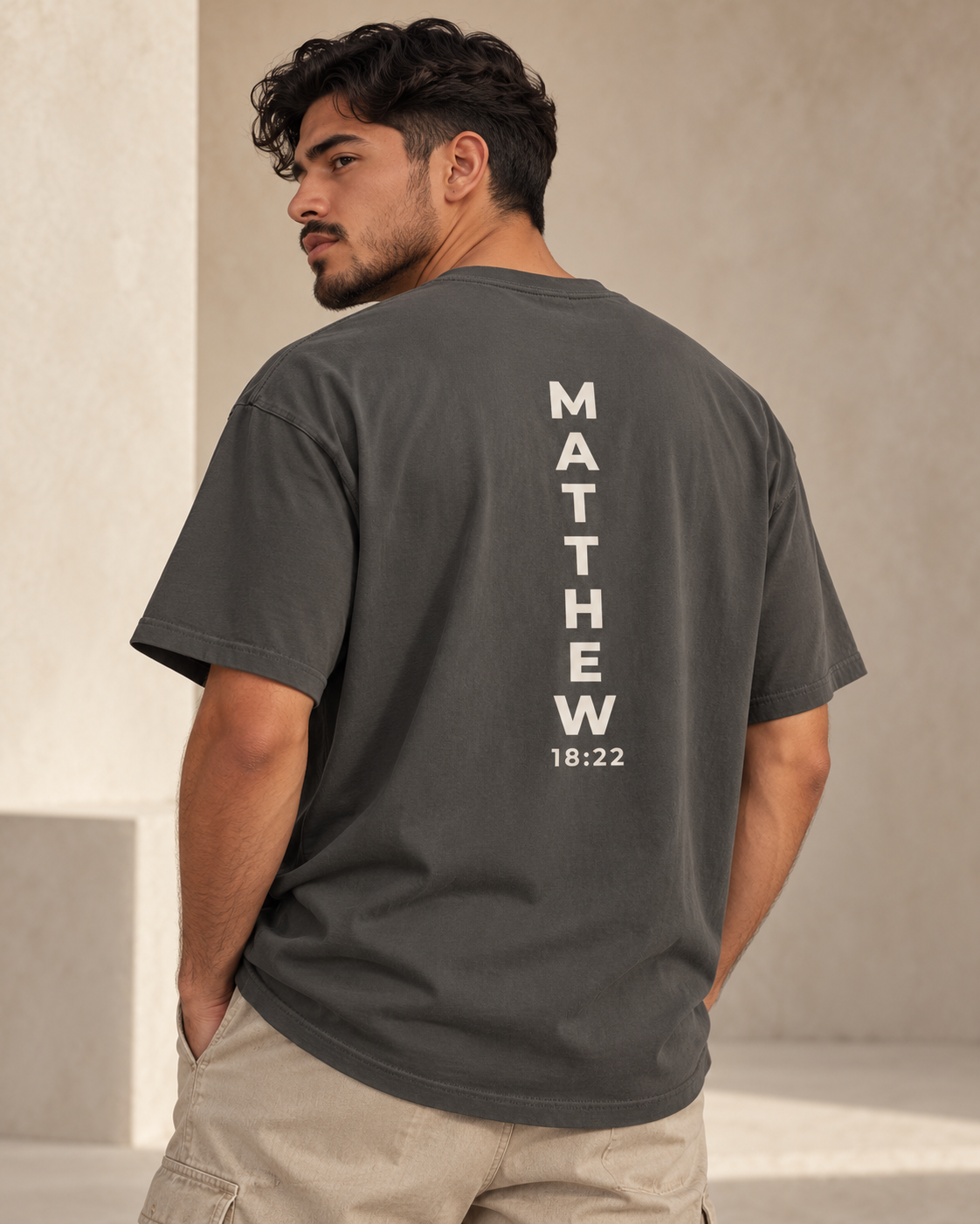 Matthew 18:22. Garment-Dyed Tee