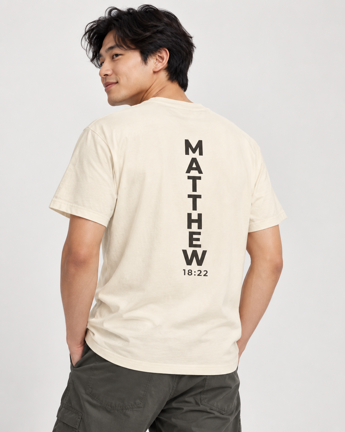 Matthew 18:22. Garment-Dyed Tee